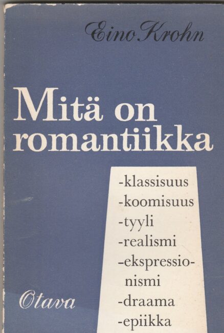 Mitä on romantiikka