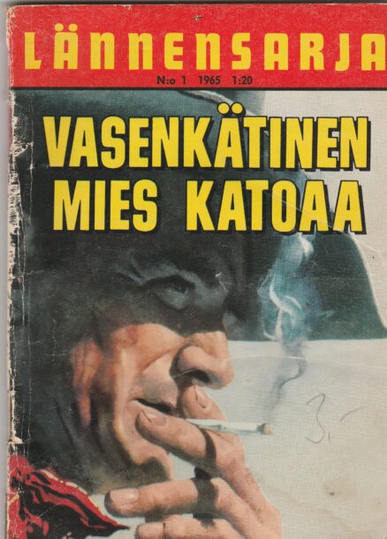 Lännensarja N:o 1/1965 Vasenkätinen mies katoaa