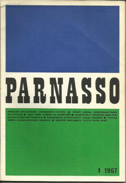 Parnasso 1/1967