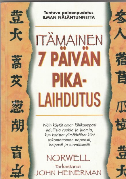 Itämainen 7 päivän pikalaihdutus