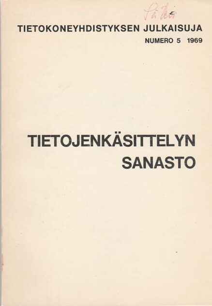 Tietojenkäsittelyn sanasto