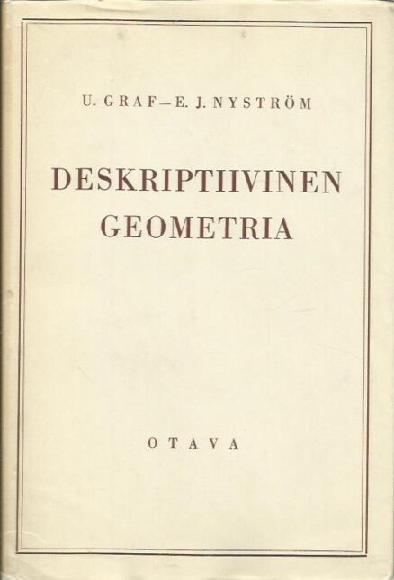 Deskriptiivinen geometria