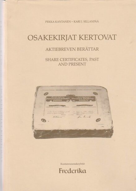 Osakekirjat kertovat