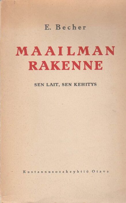 Maailman rakenne