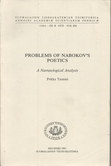 Problems Of Nabokov's Poetics