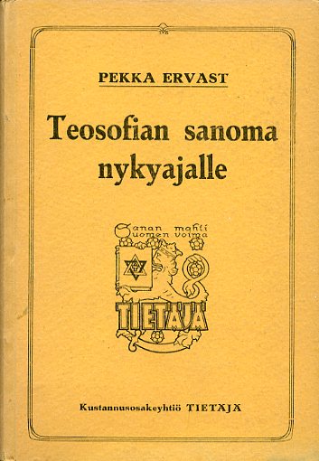 Teosofian sanoma nykyajalle