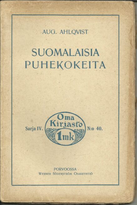 Suomalaisia puhekokeita