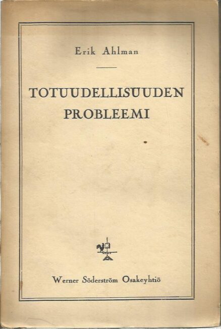 Totuudellisuuden probleemi