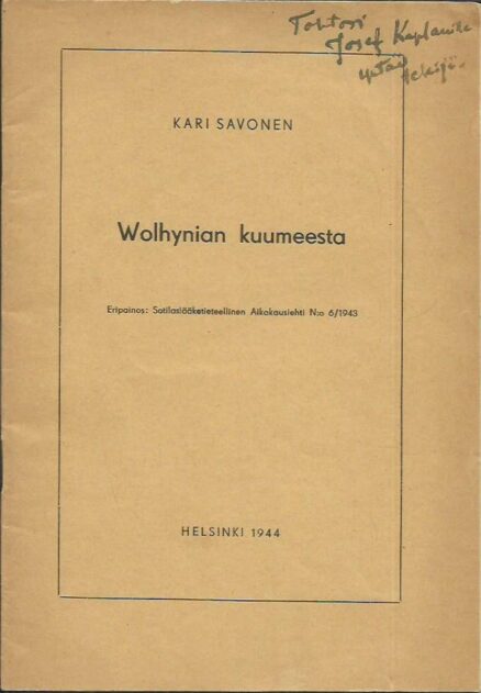 Wolhynian kuumeesta