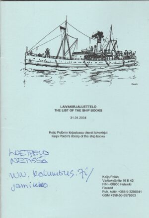 Laivakirjaluettelo - Keijo Polónin kirjatossa olevat laivakirjat
