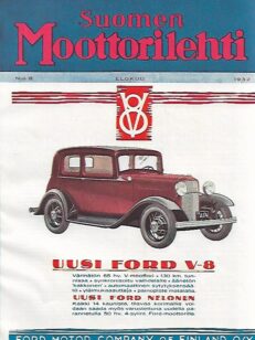 Suomen Moottorilehti - Elokuu 1932