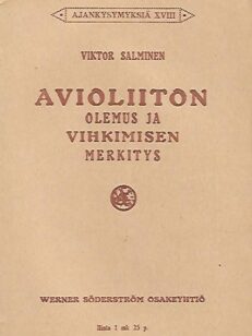 Avioliiton olemus ja vihkimisen merkitys