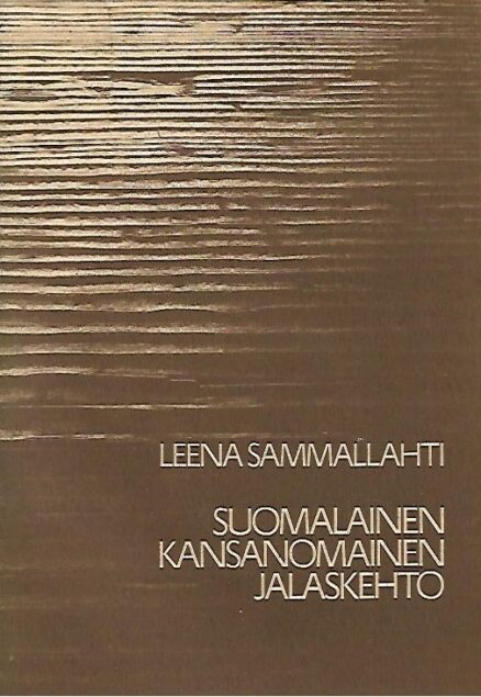 Suomalainen kansanomainen jalaskehto