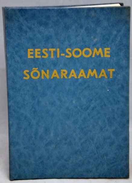 Eesti-Soome sonaraamat