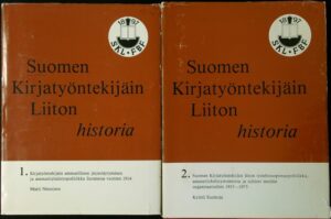 Suomen kirjatyöntekijäin liiton historia 1-2