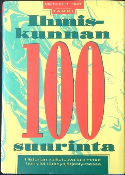 Ihmiskunnan 100 suurinta - historian vaikutusvaltaisimmat henkilöt tärkeysjärjestyksessä