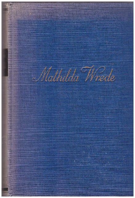 Mathilda Wrede