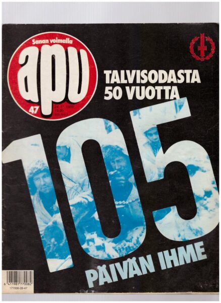 Apu 47/89 Talvisodasta 50 vuotta - 105 päivän ihme