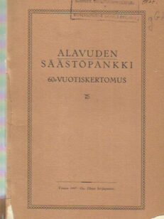 Alavuden säästöpankki 60-vuotiskertomus