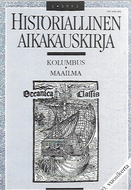 Historiallinen aikakusikirja 1/1992