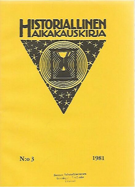 Historiallinen aikakusikirja 3/1981