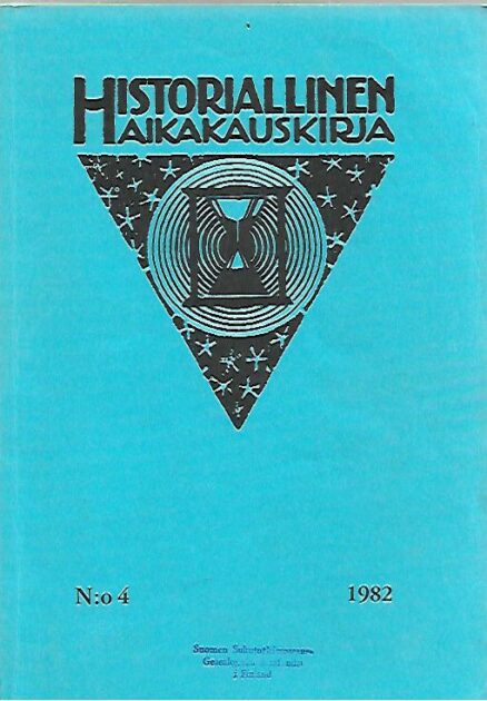 Historiallinen aikakusikirja 4/1982