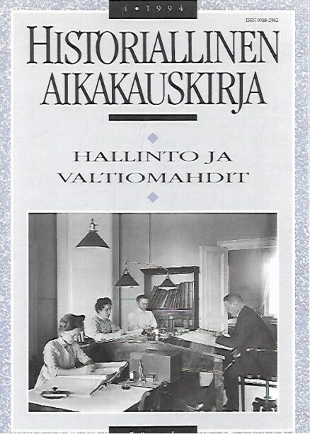 Historiallinen aikakusikirja 4/1994