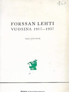 Forssan lehti vuosina 1917-1957