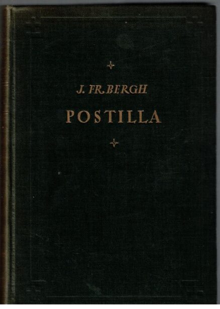 J. F. Berghin postilla eli saarnakirja