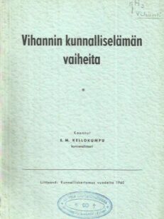 Vihannin kunnalliselämän vaiheita