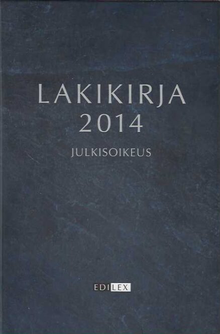 Lakikirja 2014 julkisoikeus