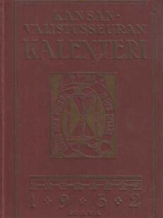 Kansanvalistusseuran kalenteri 1932 täydellinen