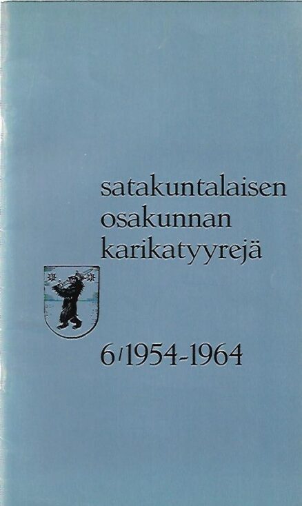 Satakuntalaisen osakunnan karikatyyrejä 6/1954-1964