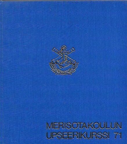 Merisotakoulun upseerikurssi 71 02.01-17.04.1975