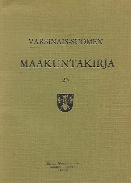 Varsinais-Suomen maakuntakirja 25