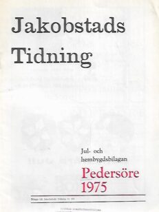 Pedersöre 1975 - Jakobstads Tidnings jul- och hembygdsblad