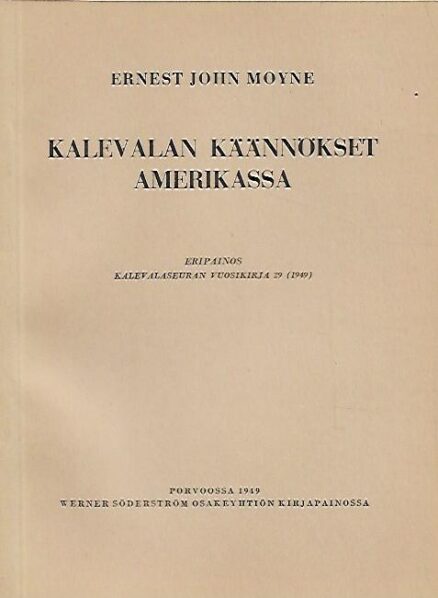 Kalevalan käännökset Amerikassa