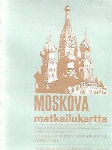 Moskova - matkailukartta