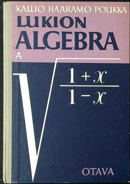 Lukion Algebra – A. Pitkä Oppimäärä