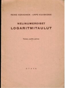 Nelinumeroiset logaritmitaulut