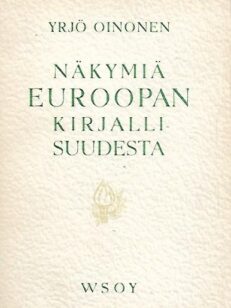 Näkymiä Euroopan kirjallisuudesta