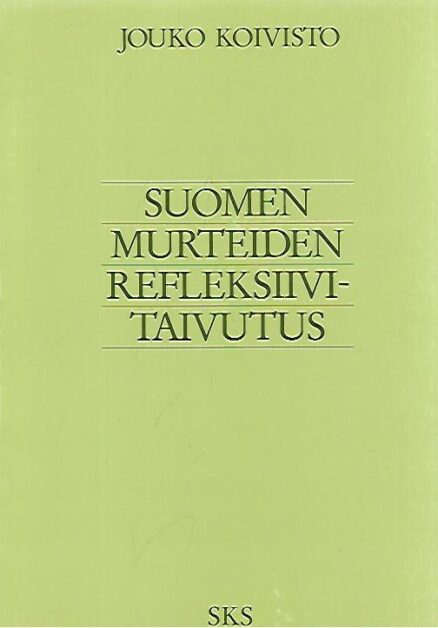 Suomen murteiden refleksiivitaivutus