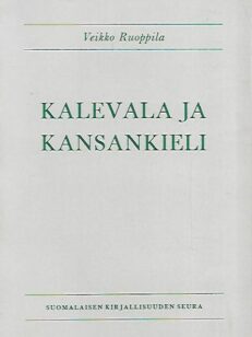 Kalevala ja kansankieli