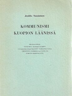 Kommunismi Kuopion läänissä