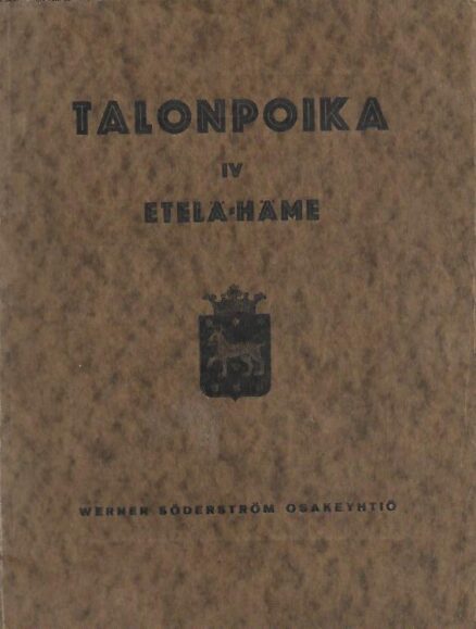 Talonpoika IV - Etelä-Häme