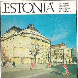 Estonia - Ensv Riiklik Tööpunalipu ordeniga Akadeemiline Ooperi- ja Balletiteater