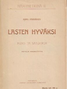 Lasten hyväksi - Runo- ja satukirja