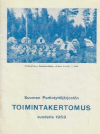 Suomen Partiotyttöjen toimintakertomus vuodelta 1958