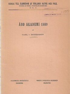 Åbo akademi 1809