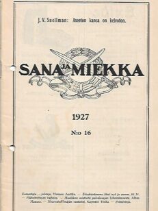 Sana ja Miekka 16/1927